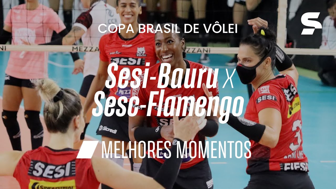 SESI-BAURU 3 X 0 PINHEIROS, MELHORES MOMENTOS